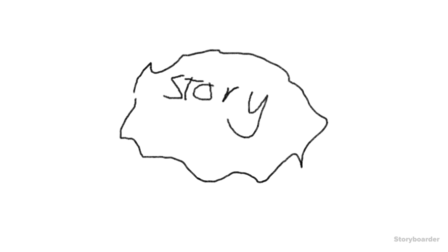 Animeret GIF af et storyboard